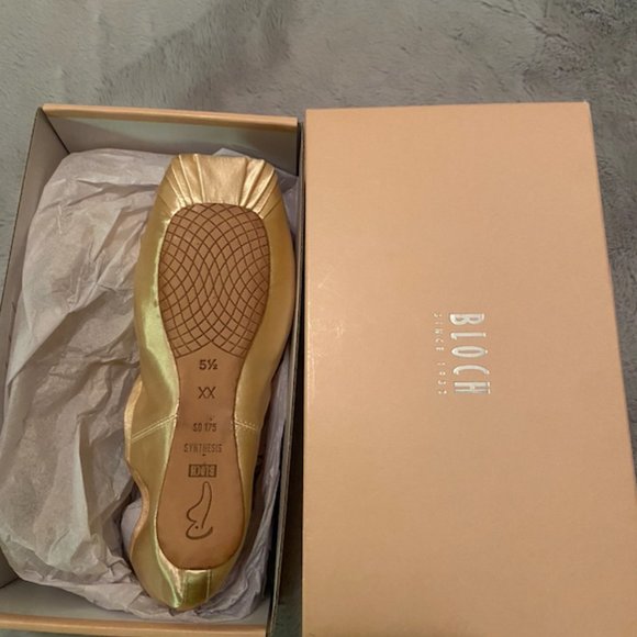 Bloch Synthesis Pointe Shoe 5.5 XX NIB - Picture 2 of 4